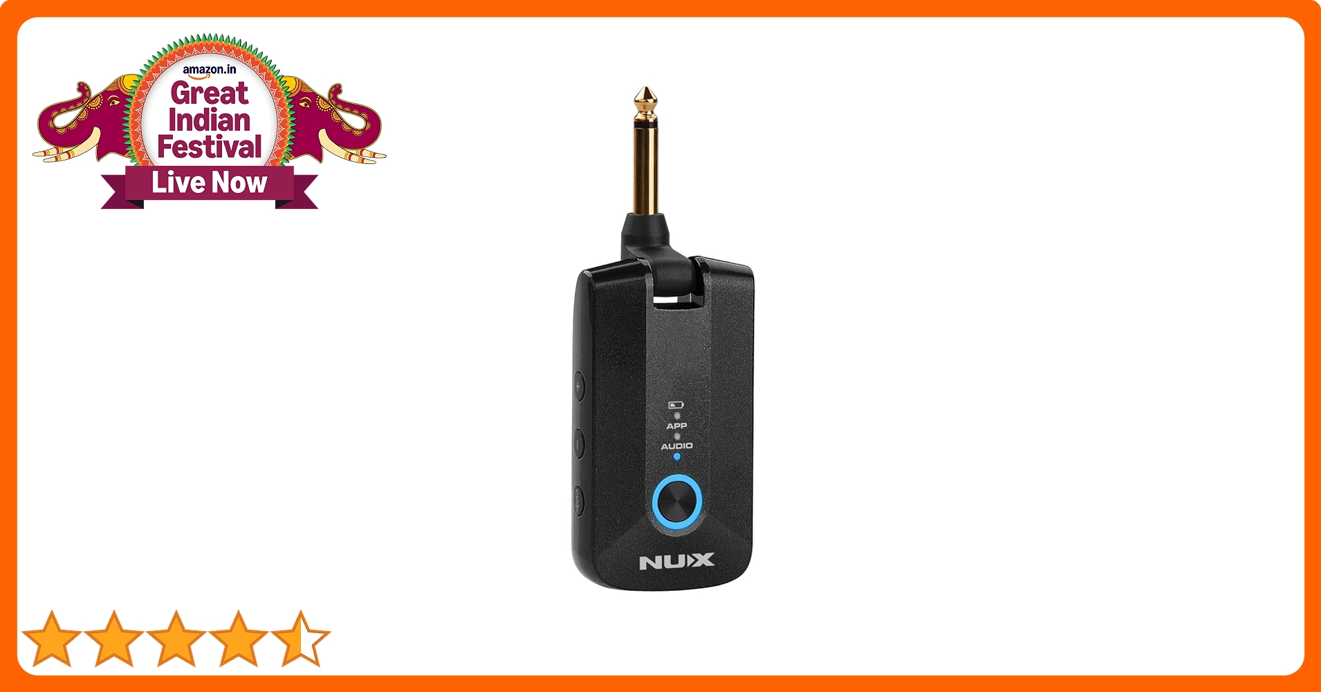 Nux MP-3 MIGHTY PLUG PRO : Amazon.in: Musical Instruments